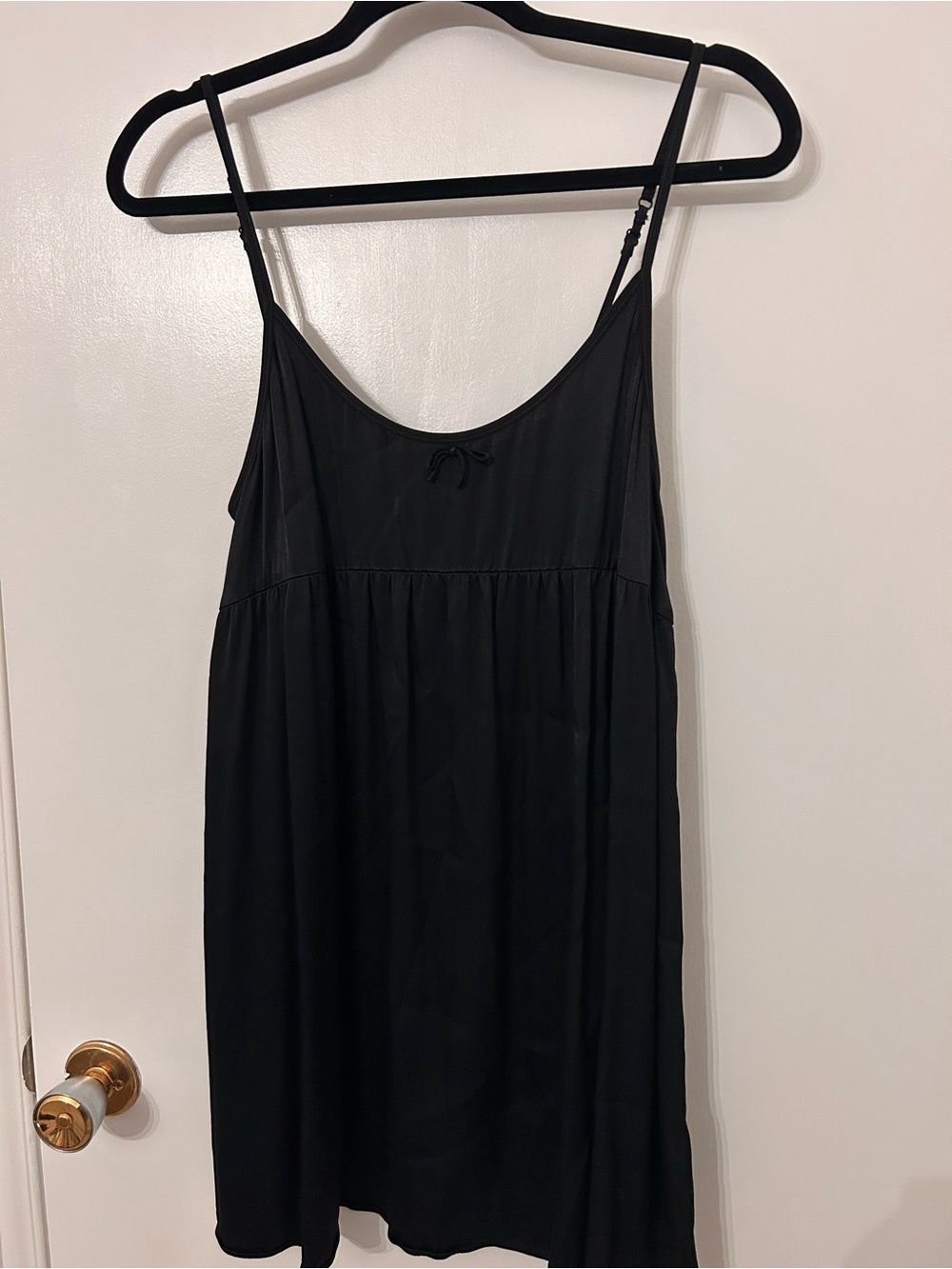 Sunday Best Black Scoop Neck Tank Dress